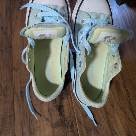 Kids Converse Madison sneakers aqua size 1 - Picture 13 of 15